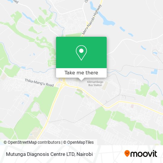 Mutunga Diagnosis Centre LTD map