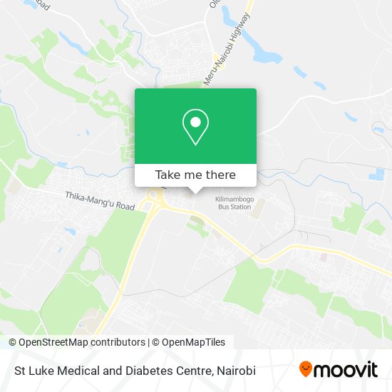 St Luke Medical and Diabetes Centre map