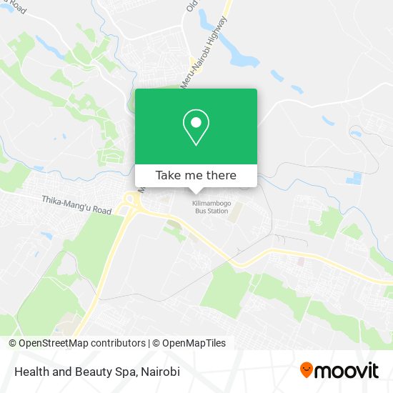 Health and Beauty Spa map