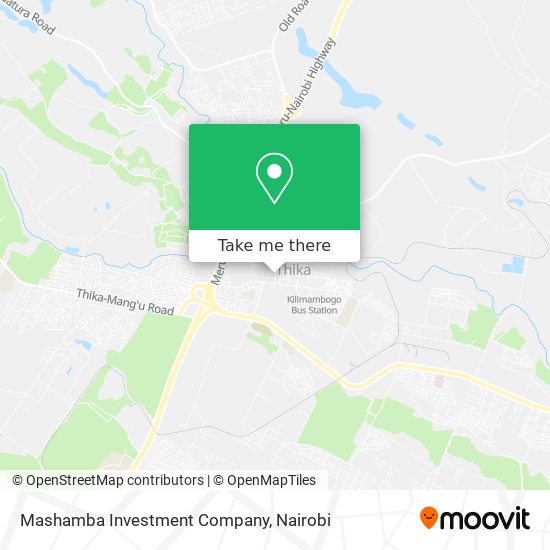 Mashamba Investment Company map
