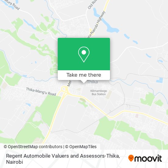 Regent Automobile Valuers and Assessors-Thika map