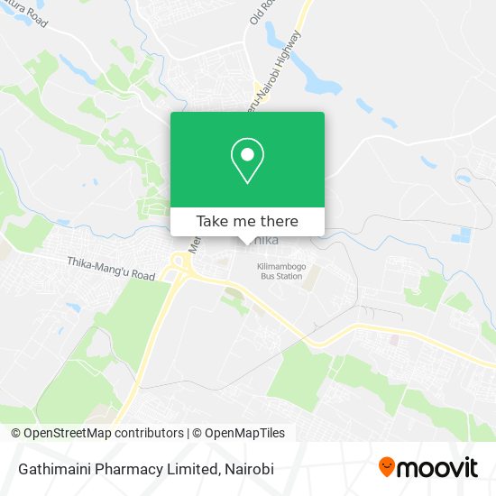 Gathimaini Pharmacy Limited map
