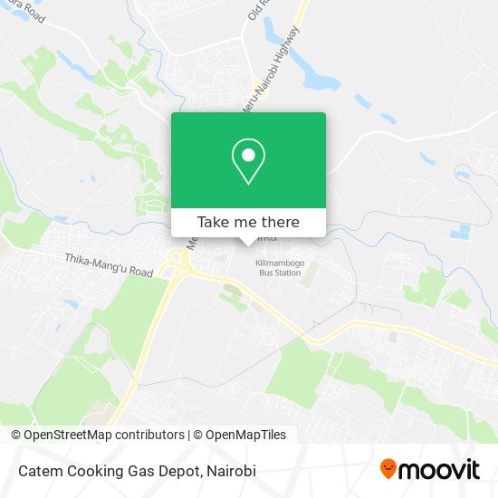 Catem Cooking Gas Depot map