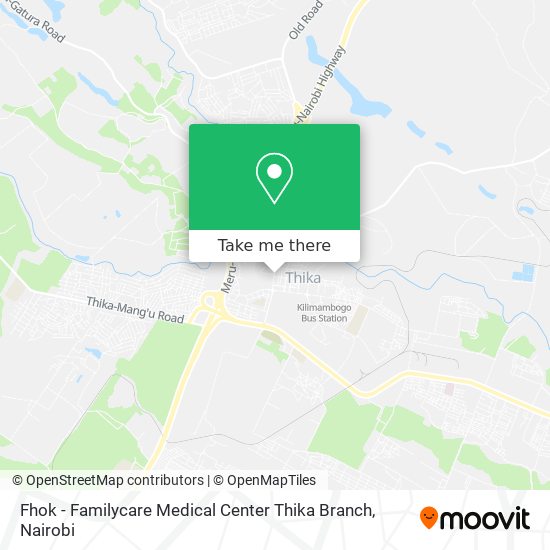 Fhok - Familycare Medical Center Thika Branch map