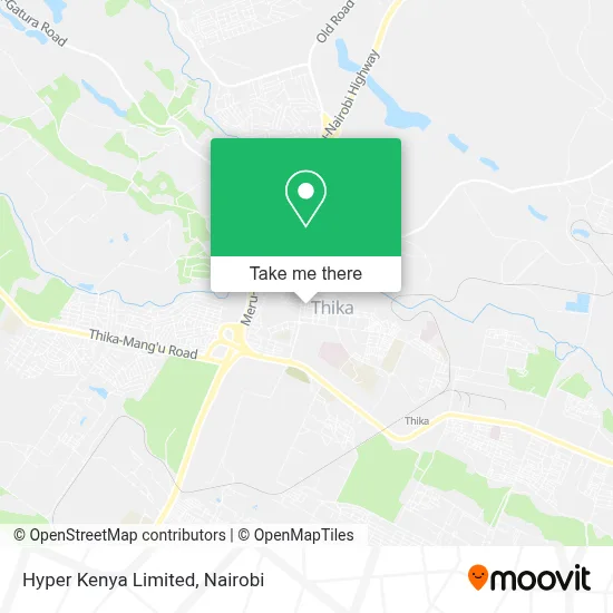 Hyper Kenya Limited map
