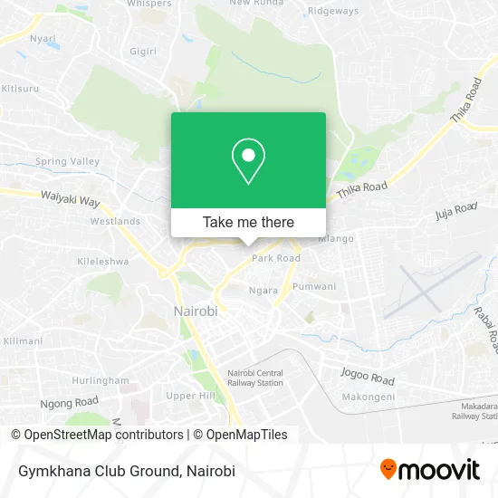 Gymkhana Club Ground map