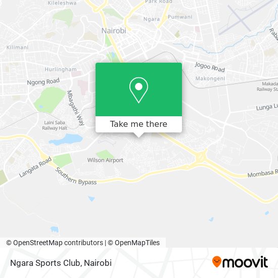 Ngara Sports Club map