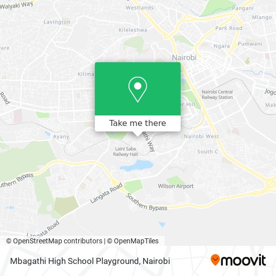 Mbagathi High School Playground map