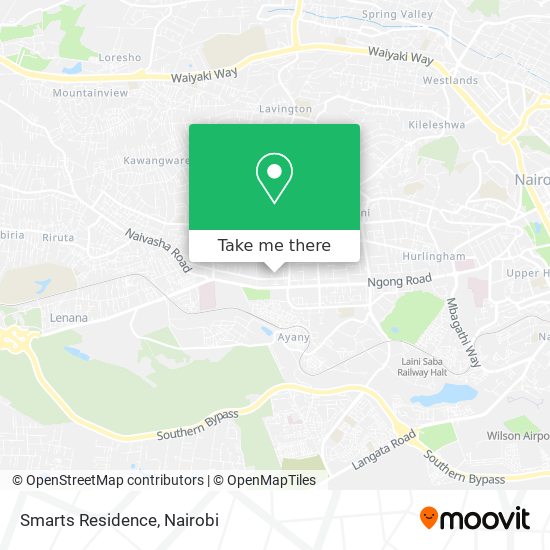 Smarts Residence map
