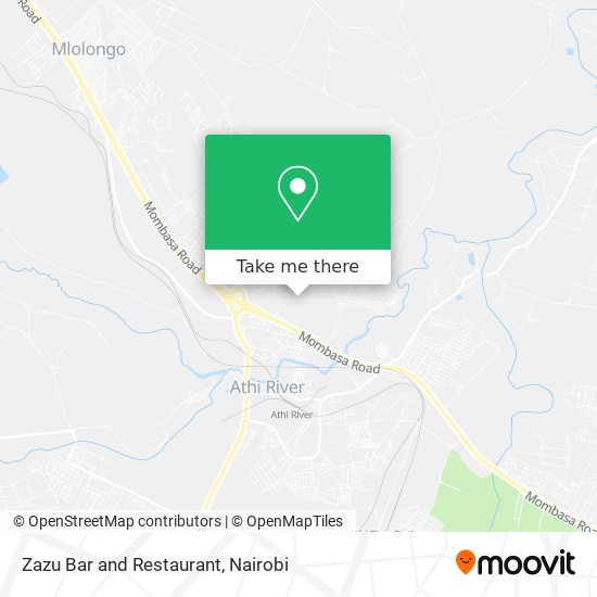 Zazu Bar and Restaurant map