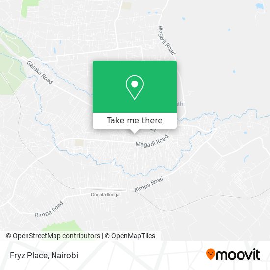 Fryz Place map