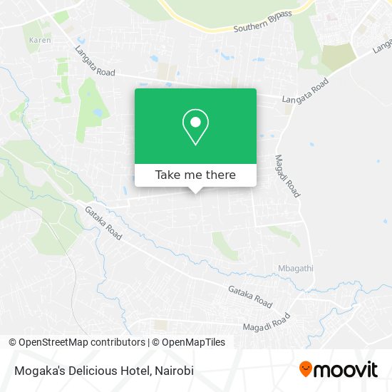 Mogaka's Delicious Hotel map