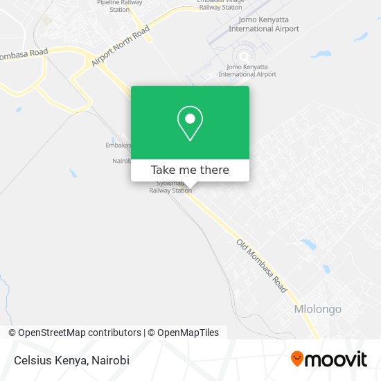 Celsius Kenya map