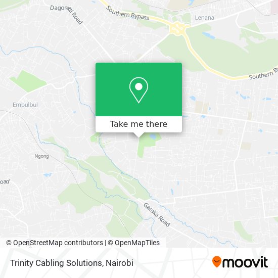 Trinity Cabling Solutions map