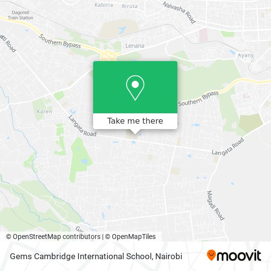 Gems Cambridge International School map