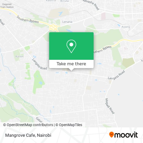Mangrove Cafe map