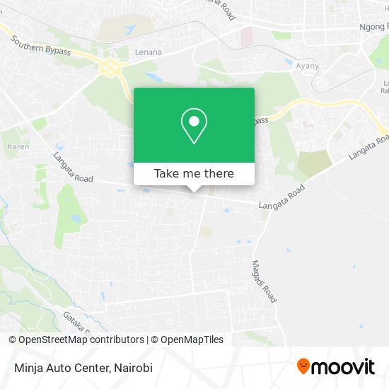 Minja Auto Center map
