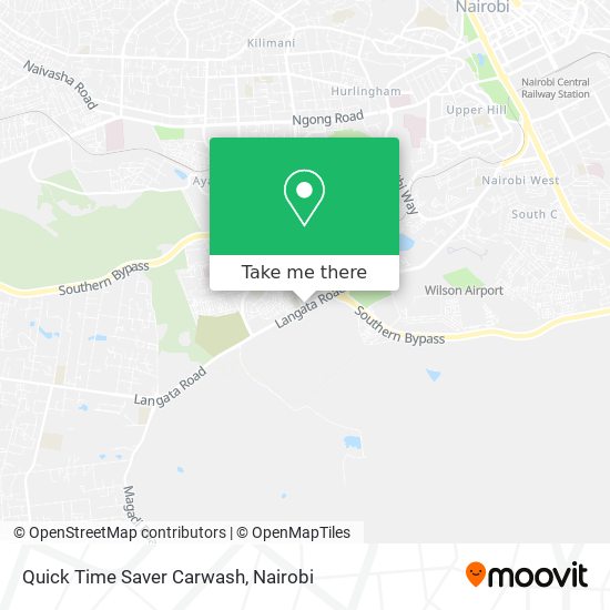Quick Time Saver Carwash map