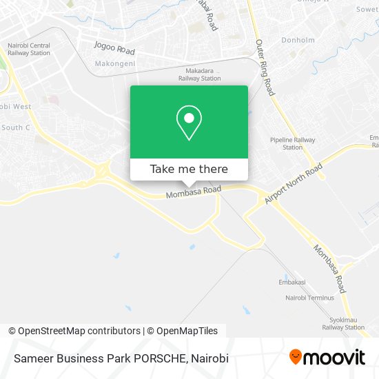 Sameer Business Park PORSCHE map