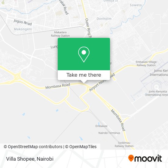 Villa Shopee map
