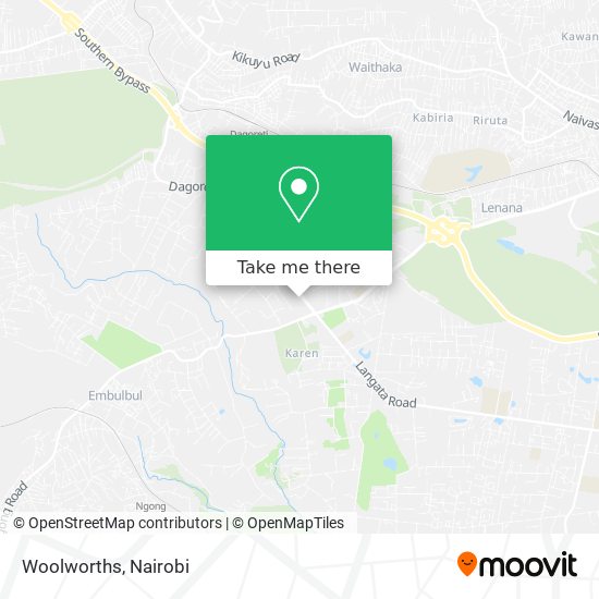 Woolworths map