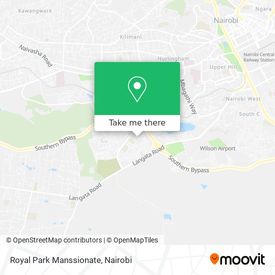 Royal Park Manssionate map