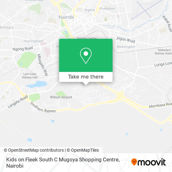 Kids on Fleek South C Mugoya Shopping Centre map