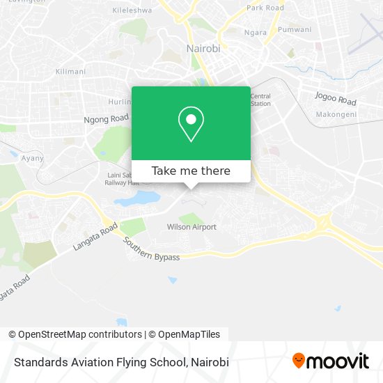Standards Aviation Flying School map