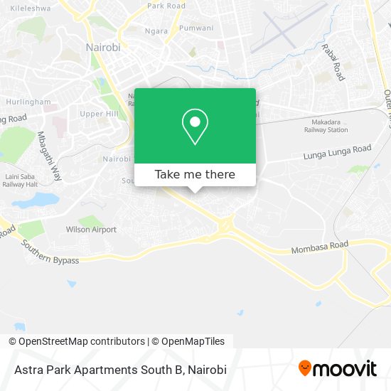 Astra Park Apartments South B map