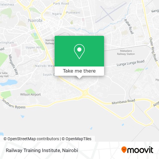 Railway Training Institute map