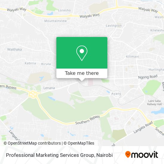 Professional Marketing Services Group map