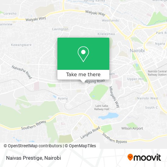 Naivas Prestige map