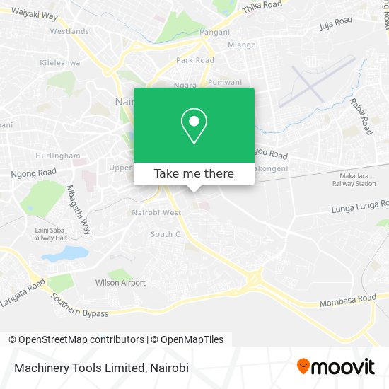 Machinery Tools Limited map