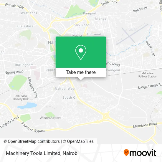 Machinery Tools Limited map