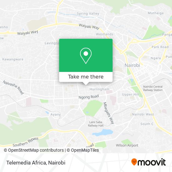 Telemedia Africa map