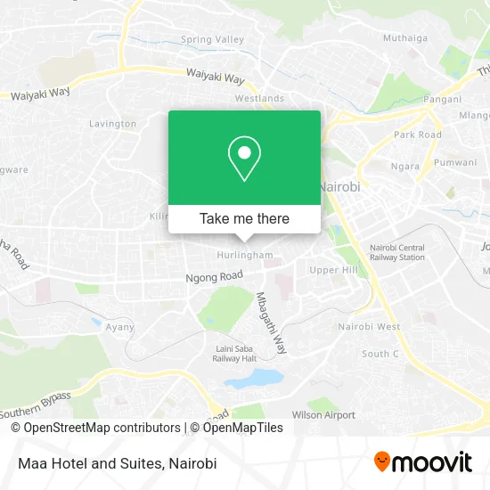 Maa Hotel and Suites map