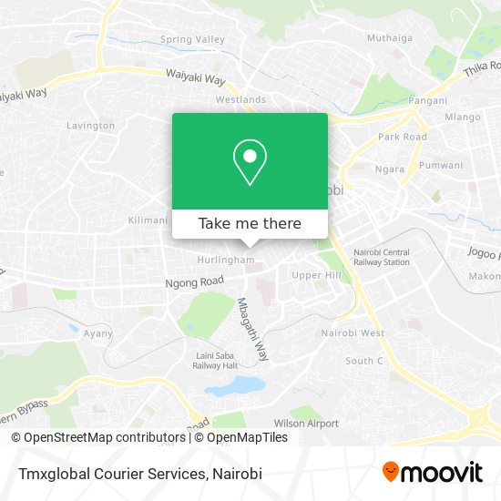 Tmxglobal Courier Services map