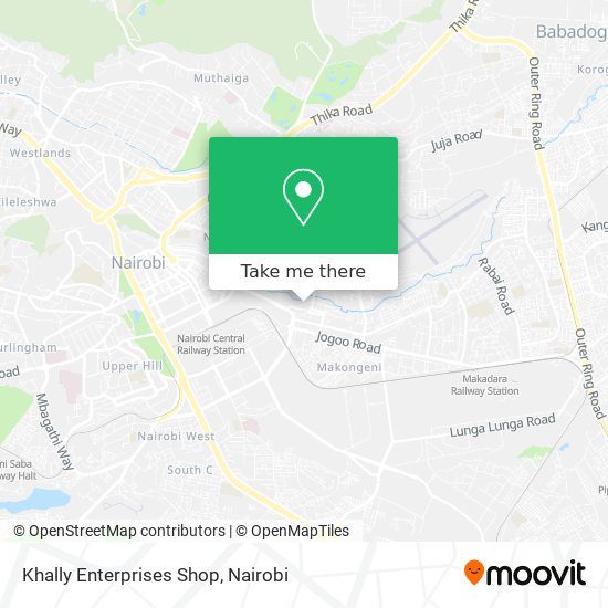 Khally Enterprises Shop map