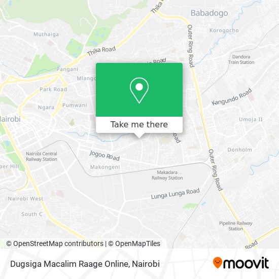 Dugsiga Macalim Raage Online map