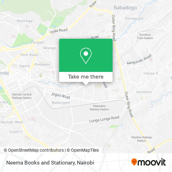 Neema Books and Stationary map