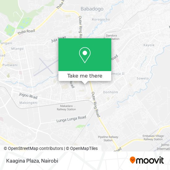 Kaagina Plaza map