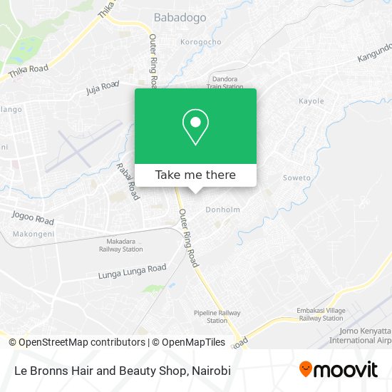 Le Bronns Hair and Beauty Shop map