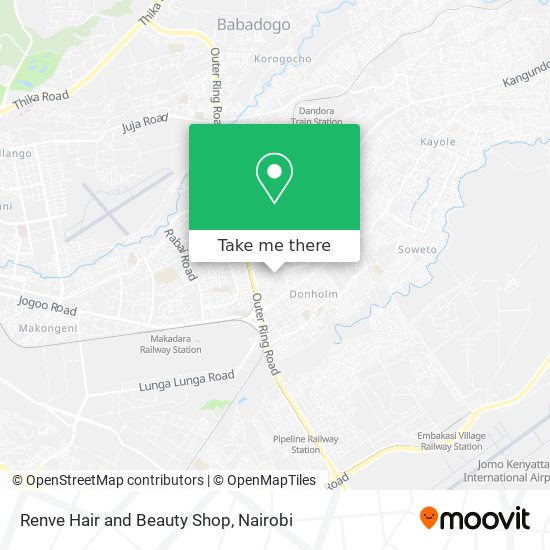 Renve Hair and Beauty Shop map