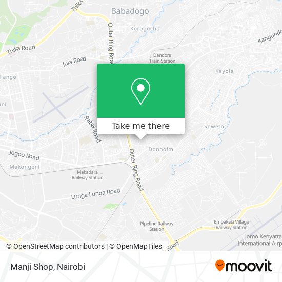 Manji Shop map