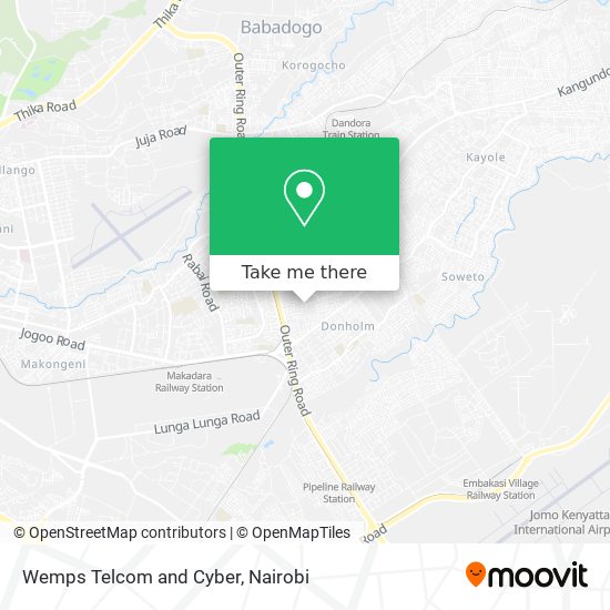 Wemps Telcom and Cyber map