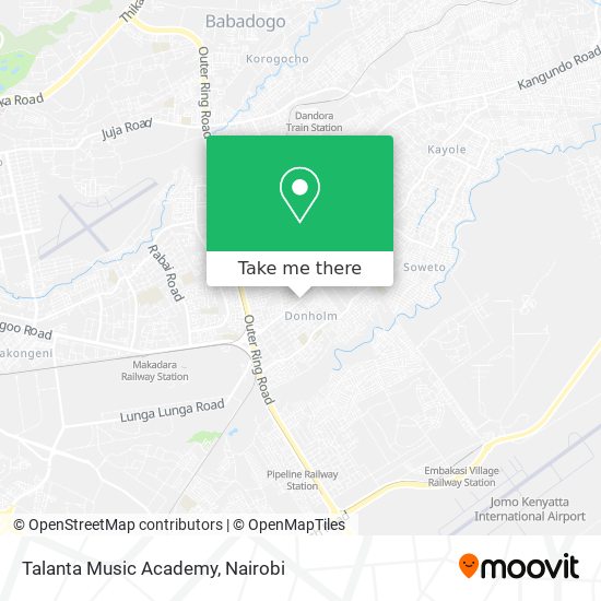 Talanta Music Academy map