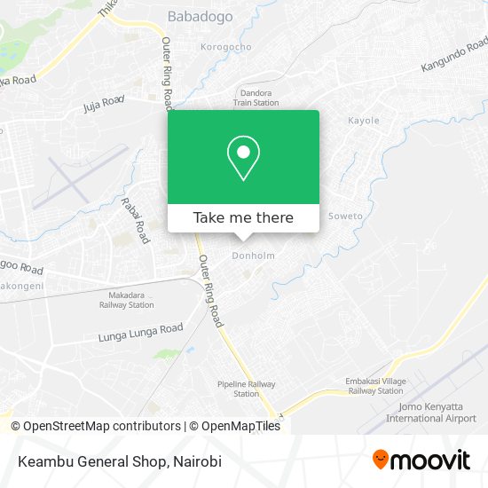 Keambu General Shop map