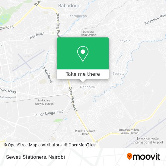 Sewati Stationers map