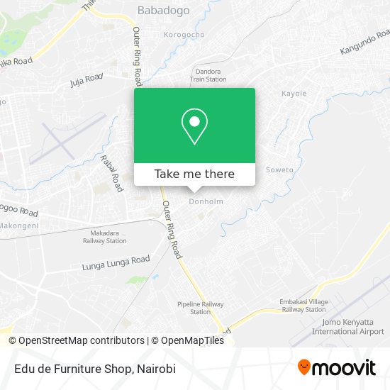 Edu de Furniture Shop map