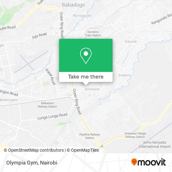 Olympia Gym map